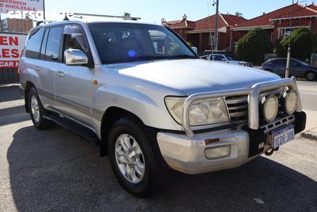 Silver 2005 Toyota Landcruiser Wagon Sahara (4X4)