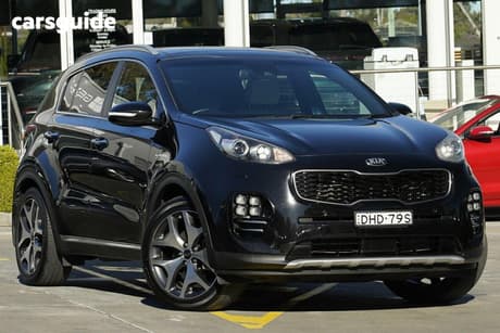 Black 2016 Kia Sportage Wagon Platinum (Awd) (Grey Pack)
