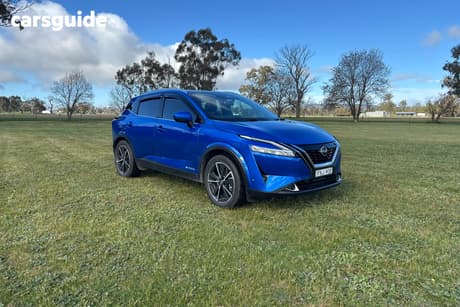 Blue 2024 Nissan Qashqai Wagon Ti E-Power (Hybrid)