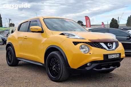 Yellow 2016 Nissan Juke Wagon Ti-S (Awd)
