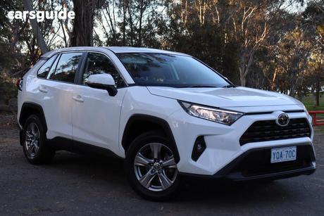 White 2022 Toyota RAV4 Wagon Gx (2Wd)