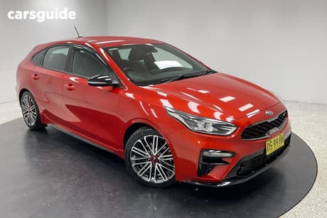 Orange 2019 Kia Cerato Sedan Gt (Turbo)