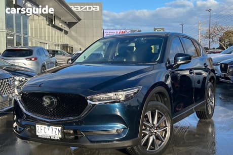 Blue 2018 Mazda CX-5 Wagon Akera (4X4)