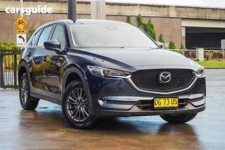 Blue 2019 Mazda CX-5 Wagon Maxx Sport (4X4)