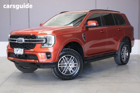 Orange 2023 Ford Everest Wagon Trend (4Wd)
