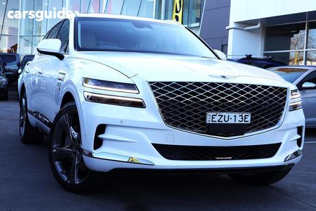 White 2023 Genesis GV80 Wagon 3.0D Awd 7 Seat
