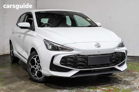 White 2025 MG MG3 Hatchback Essence