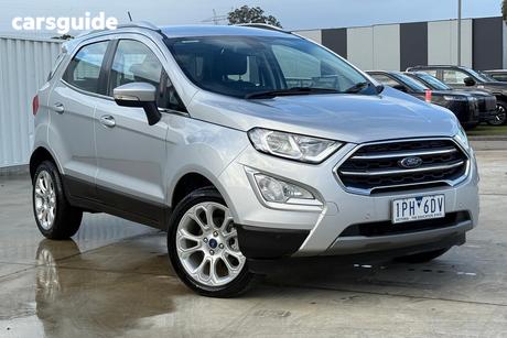Silver 2019 Ford Ecosport Wagon Titanium