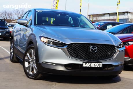 Silver 2021 Mazda CX-30 Wagon G20 Evolve (Fwd)