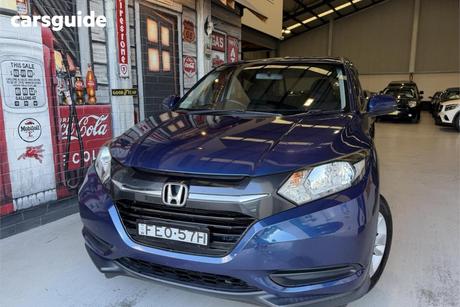 Blue 2017 Honda HR-V Wagon Vti