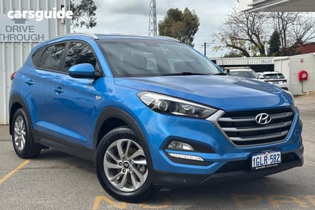 Blue 2018 Hyundai Tucson Wagon Active (Fwd)