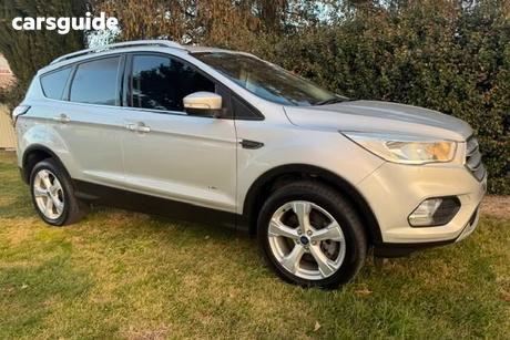 Silver 2019 Ford Escape Wagon Titanium (Awd)