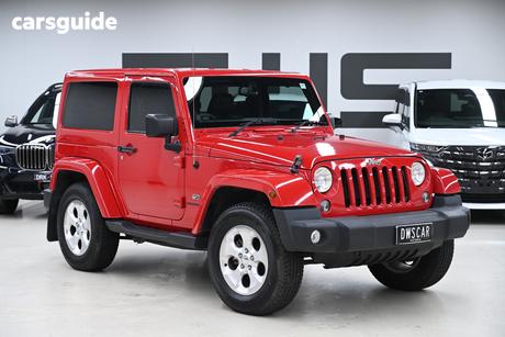 Red 2014 Jeep Wrangler Hardtop Overland
