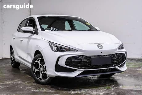 White 2025 MG MG3 Hatchback Essence