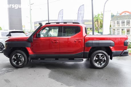 Red 2025 Kia Tasman Double Cab Pick Up X-Line (4X4) (0.9T) Bdy Fender