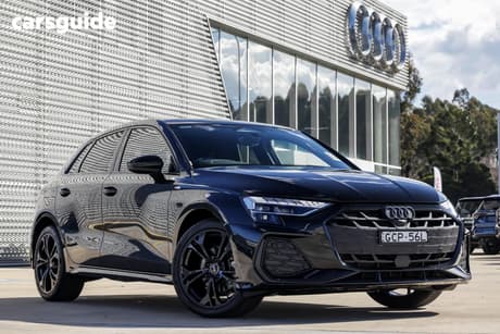 Black 2026 Audi A3 Sportback Tfsi Quattro 150Kw S Line