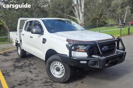 White 2021 Ford Ranger Double Cab Chassis Xl 3.2 (4X4)