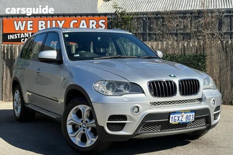 Silver 2012 BMW X5 Wagon Xdrive 30D