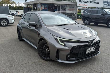 Silver 2023 Toyota GR Corolla Hatchback Gts