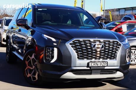 Grey 2022 Hyundai Palisade Wagon Highlander (7 Seat)