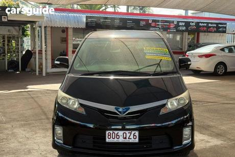 Black 2010 Toyota Estima SUV X (HYBRID) AHR20