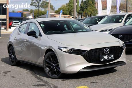 Silver 2026 Mazda Mazda3 Hatchback G25 Evolve Sp Vision