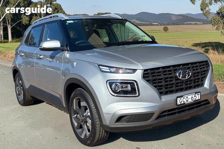 Silver 2026 Hyundai Venue Wagon Active