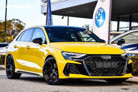 Yellow 2025 Audi RS 3 Sedan 2.5 Tfsi S Tronic