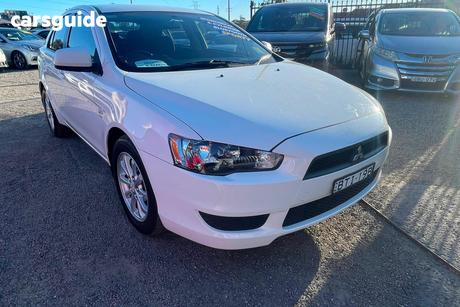 White 2010 Mitsubishi Lancer Hatch SX CJ MY11
