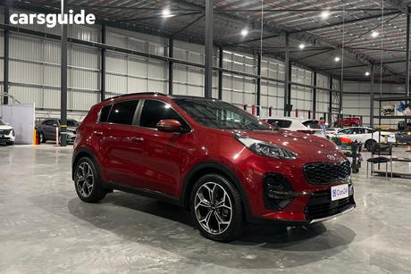 Red 2019 Kia Sportage Wagon Gt-Line (Awd)