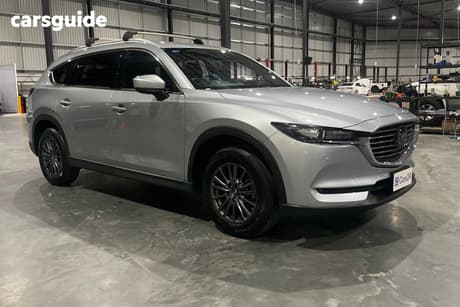 Silver 2020 Mazda CX-8 Wagon Touring (Fwd)