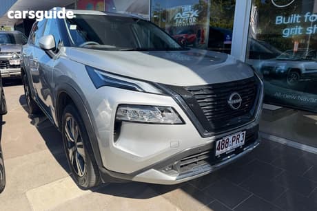 Silver 2025 Nissan X-Trail Wagon Ti (4Wd) E-Power (Hybrid)