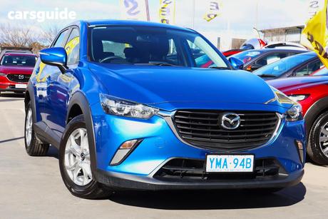 Blue 2017 Mazda CX-3 Wagon Maxx (Fwd)