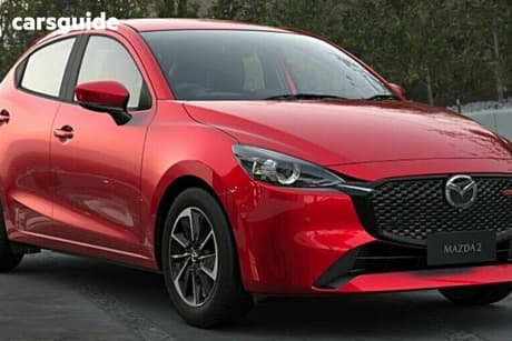 Red 2026 Mazda Mazda2 Hatchback G15 Gt