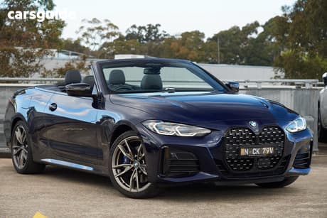 Blue 2023 BMW M440I Convertible Xdrive