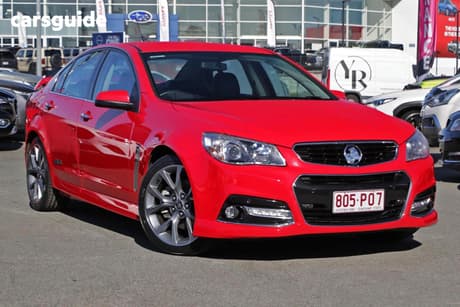 Red 2013 Holden Commodore Sedan Ss-V