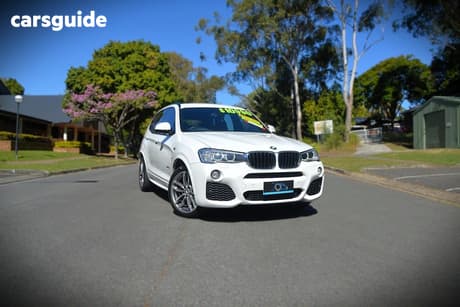 White 2015 BMW X3 Wagon Xdrive 20D