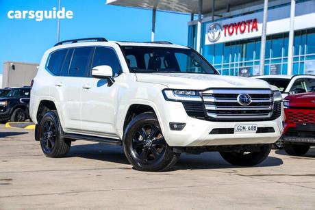 White 2023 Toyota Landcruiser Wagon Lc300 Vx (4X4)
