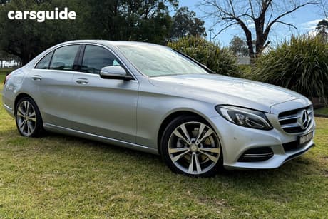 Silver 2015 Mercedes-Benz C200 Sedan