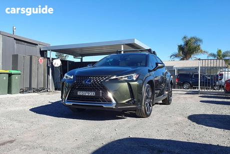 Green 2021 Lexus UX250H Wagon Sports Luxury Hybrid