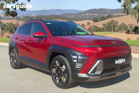 Red 2026 Hyundai Kona Wagon Premium