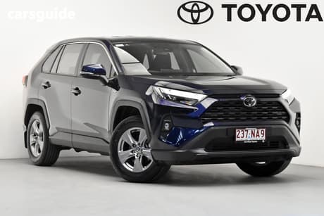 Blue 2025 Toyota RAV4 Wagon Gx (2Wd) Hybrid