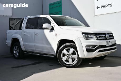 White 2019 Volkswagen Amarok Dual Cab Utility Tdi550 Highline 4Motion (4X4)