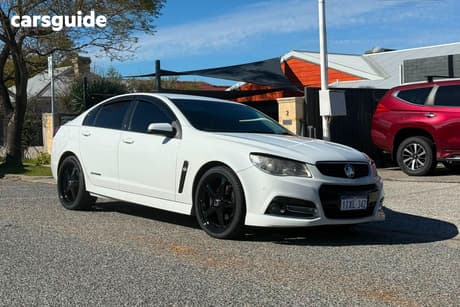White 2014 Holden Commodore Sedan Ss Storm