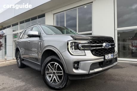 Silver 2025 Ford Everest Wagon Trend (4Wd)