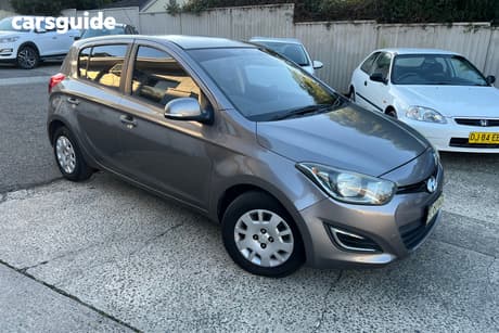 Grey 2012 Hyundai I20 Hatchback Active