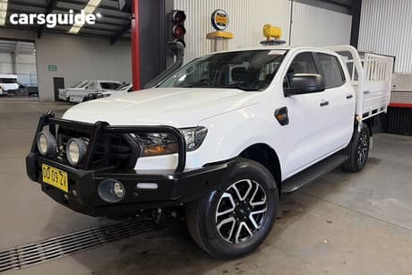 White 2022 Ford Ranger Double Cab Pick Up Xl 3.2 (4X4)
