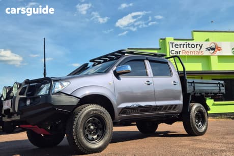 Brown 2009 Toyota Hilux Dual Cab Pick-up Sr5 (4X4)