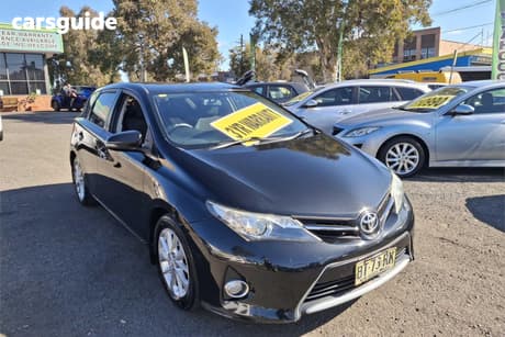 Black 2012 Toyota Corolla Hatchback Ascent Sport