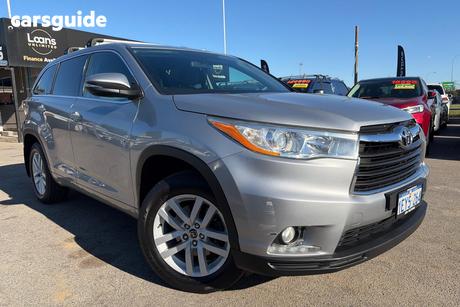 Silver 2016 Toyota Kluger Wagon Gx (4X2)